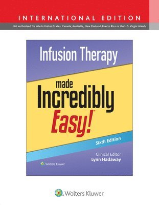 bokomslag Infusion Therapy Made Incredibly Easy!