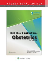 bokomslag AWHONN's High Risk & Critical Care Obstetrics