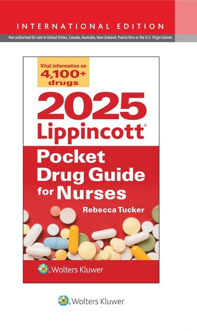 REBECCA TUCKER - 2025 Lippincott Pocket Drug Guide for Nurses, Häftad