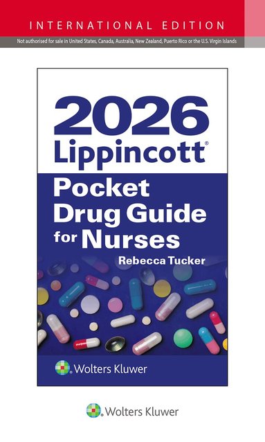 REBECCA TUCKER - 2026 Lippincott Pocket Drug Guide for Nurses, Häftad