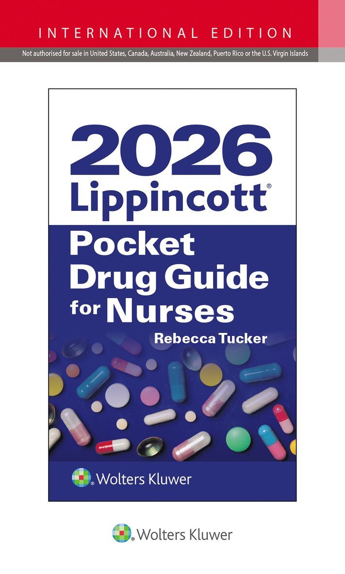 REBECCA TUCKER, Rebecca Tucker - 2026 Lippincott Pocket Drug Guide for Nurses, Häftad