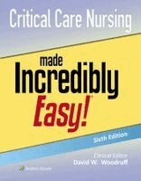 David W. Woodruff - Critical Care Nursing Made Incredibly Easy!, Häftad. Tillgänglighet: Lägg i varukorg