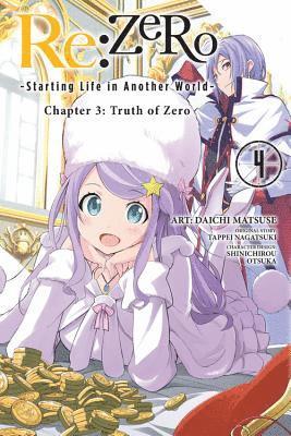 bokomslag re:Zero Starting Life in Another World, Chapter 3: Truth of Zero, Vol. 4