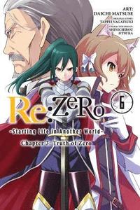 bokomslag re:Zero Starting Life in Another World, Chapter 3: Truth of Zero, Vol. 6