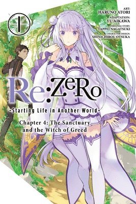 Bourque Jeremiah, Haruno Atori, Rochelle Gancio, Shinichirou Otsuka, Tappei Nagatsuki, Yu Aikawa - Re:ZERO -Starting Life in Another World-, Chapter 4: The Sanctuary and the Witch of Greed, Vol. 1 (manga), Häftad