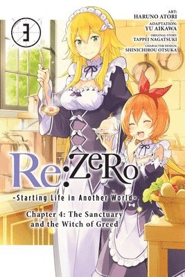 Haruno Atori, Jeremiah Bourque, Otsuka Shinichirou, Rochelle Gancio, Tappei Nagatsuki, Yu Aikawa - Re:ZERO -Starting Life in Another World-, Chapter 4: The Sanctuary and the Witch of Greed, Vol. 3 (manga), Häftad