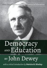 bokomslag Democracy and Education by John Dewey