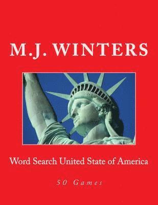 bokomslag Word Search United States of America