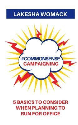 #commonsense Campaigning: 5 Basics to Considering When Running for Office 1