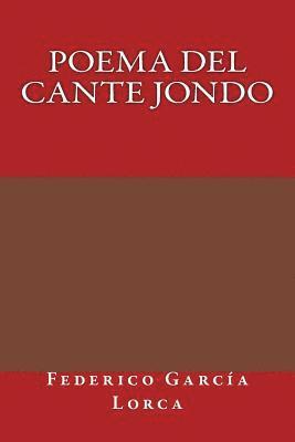 Federico Garcia Lorca - Poema del Cante Jondo, Häftad