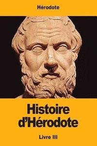 bokomslag Histoire d'Hérodote: Livre III