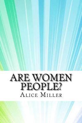 Are Women People? 1