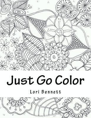 Just Go Color Some Flowers 1