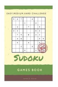 bokomslag Sudoku Games Book: Easy, Medium, Hard Handheld Puzzle, Large Print, 1 Game per Page, All Age, Adults