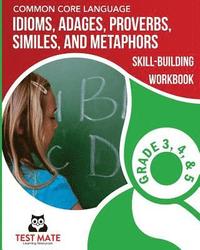bokomslag COMMON CORE LANGUAGE Idioms, Adages, Proverbs, Similes, and Metaphors Skill-Building Workbook, Grade 3, Grade 4, and Grade 5