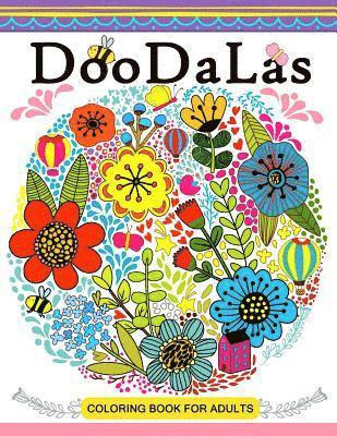 DooDaLas Coloring Book For Adults: Mandala with Doodle Design for all ages 1