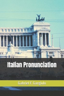 Italian Pronunciation 1