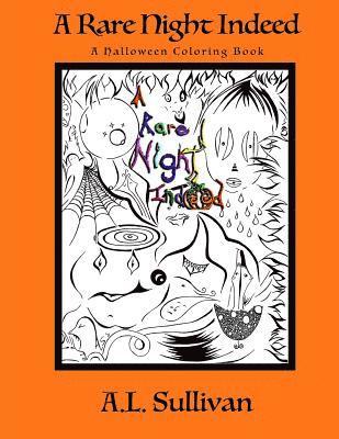 bokomslag A Rare Night Indeed: Halloween Coloring Book