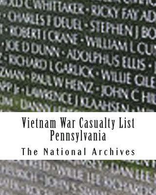 The National Archives - Vietnam War Casualty List: Pennsylvania, Häftad
