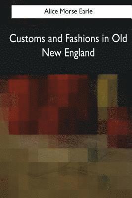 bokomslag Customs and Fashions in Old New England