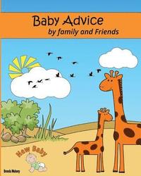 bokomslag Baby Advice Book - Giraffe Theme: Baby Shower Guest Advice from Family and Friends