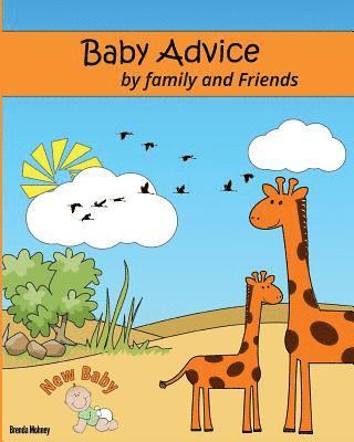 Baby Advice Book - Giraffe Theme: Baby Shower Guest Advice from Family and Friends 1