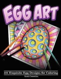 bokomslag Egg Art: 101 Exquisite Egg Designs for Coloring