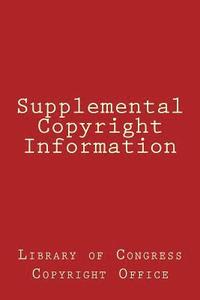 bokomslag Supplemental Copyright Information