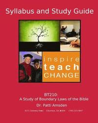 bokomslag BT210 Syllabus: Boundary Laws of the Bible, A Study of