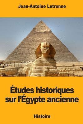 Études historiques sur l'Égypte ancienne 1