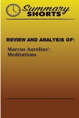 bokomslag Review and Analysis of: Marcus Aurelius?: Meditations