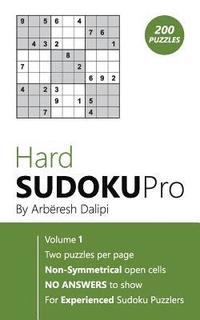 bokomslag Hard Sudoku Pro