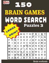 bokomslag 150 Brain Games - WORD SEARCH Puzzles 3