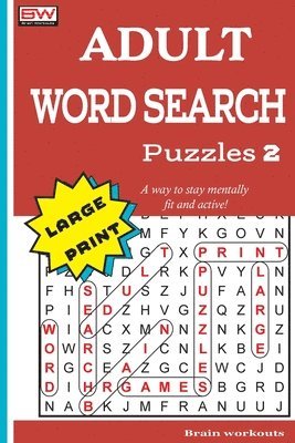 bokomslag ADULT WORD SEARCH Puzzles 2