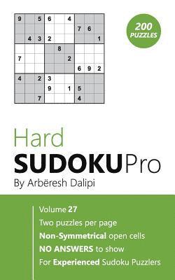 Arbëresh Dalipi - Hard Sudoku Pro, Häftad