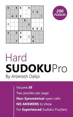 bokomslag Hard Sudoku Pro