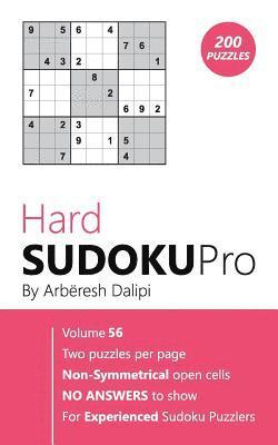 bokomslag Hard Sudoku Pro