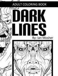 bokomslag Dark Lines: Adult Coloring Book