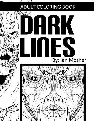 bokomslag Dark Lines: Adult Coloring Book