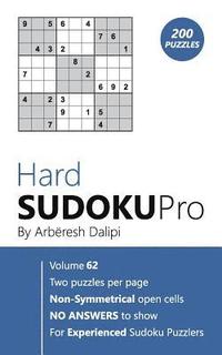 bokomslag Hard Sudoku Pro