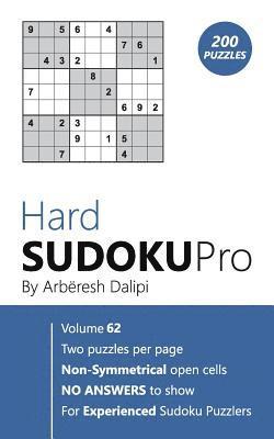 bokomslag Hard Sudoku Pro