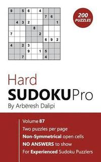 bokomslag Hard Sudoku Pro