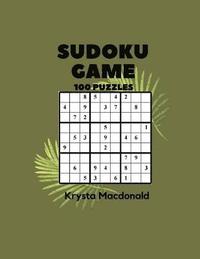 bokomslag Sudoku Game 100 Puzzles: Sudoku Hard Puzzles Challenging Large Print