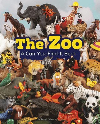 bokomslag The Zoo: A Can-You-Find-It Book