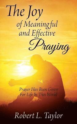 Robert L Taylor, Robert L. Taylor - Joy of Meaningful and Effective Praying, Häftad