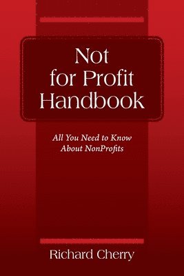 bokomslag Not for Profit Handbook