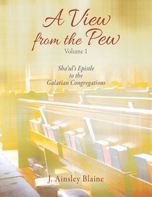 bokomslag A View from the Pew - Volume 1 Sha'ul's Epistle to the Galatian Congregations