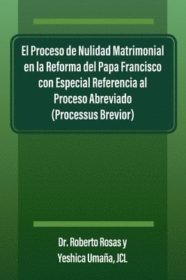 bokomslag Proceso de Nulidad Matrimonial en la Reforma del Papa Francisco con Especial Referencia al Proceso Abreviado (Processus Brevior)