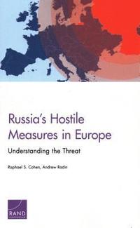 bokomslag Russia's Hostile Measures in Europe
