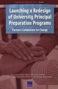 bokomslag Launching a Redesign of University Principal Preparation Programs